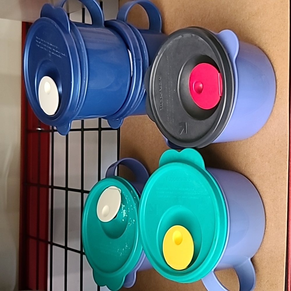 Vintage Tpperware Soup Cups 16oz